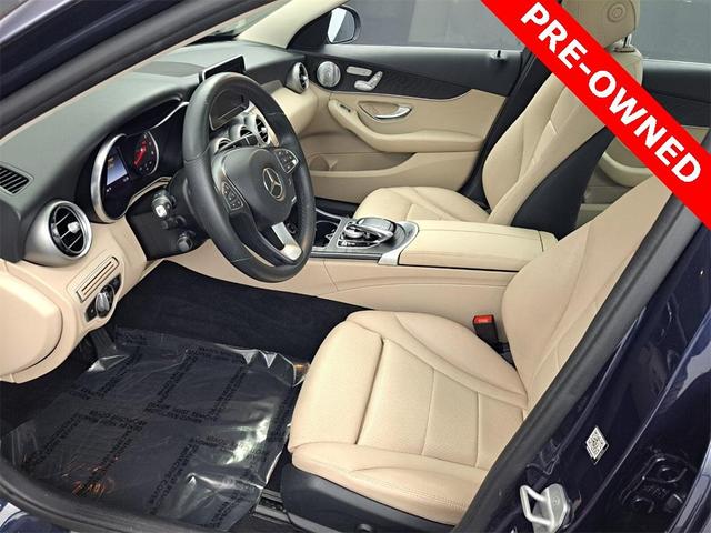 Photo of 2016 Blue Mercedes-Benz C-Class