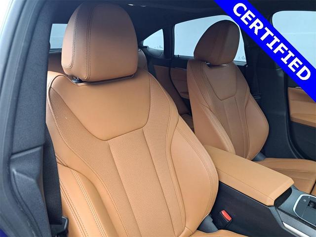 Photo of 2022 Portimao Blue Metallic BMW i4 Gran Coupe