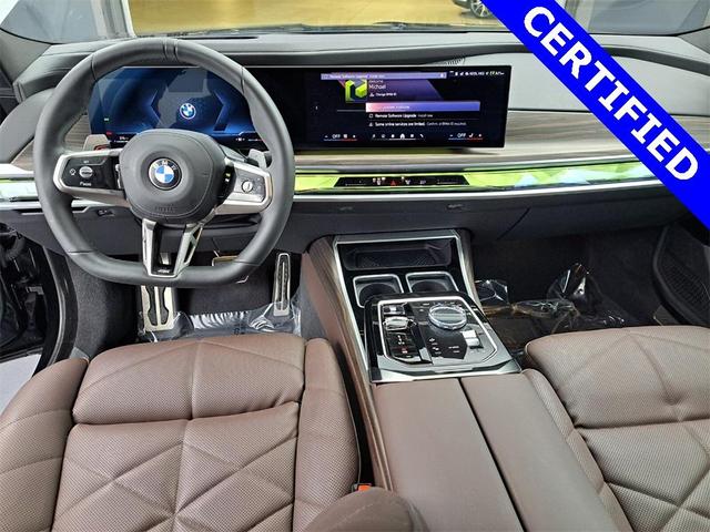 Photo of 2023 Black Sapphire Metallic BMW 740