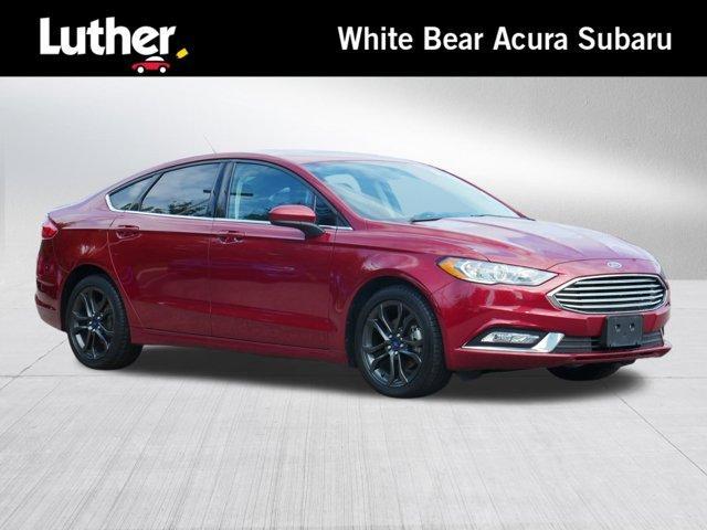 Photo of 2018 Ruby Red Metallic Tinted Clearcoat Ford Fusion