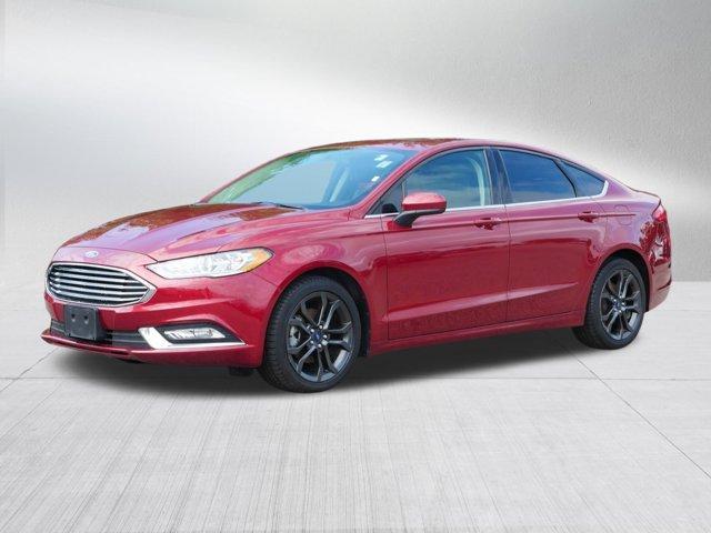 Photo of 2018 Ruby Red Metallic Tinted Clearcoat Ford Fusion