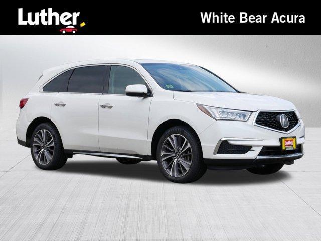 Photo of 2019 White Diamond Pearl Acura MDX