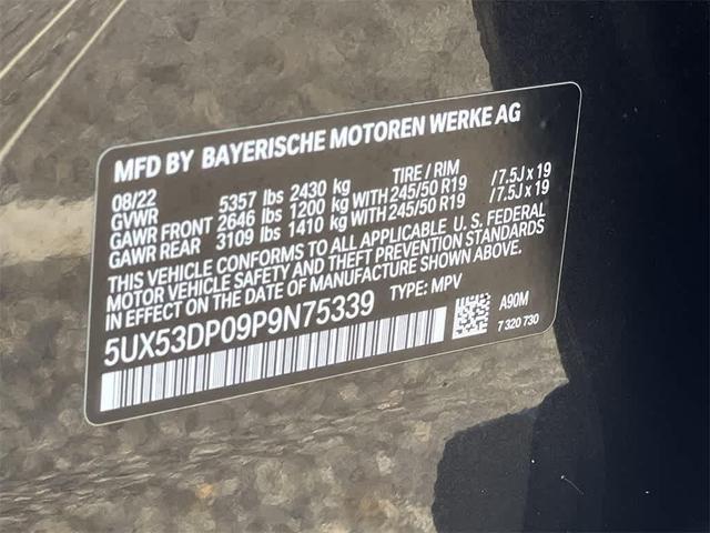 Photo of 2023 Dark Graphite Metallic BMW X3