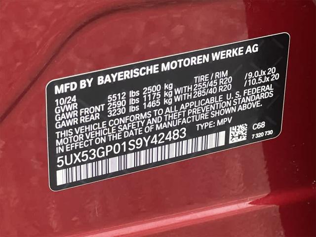 Photo of 2025 Vegas Red Metallic BMW X3