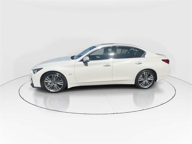 Photo of 2019 Majestic White INFINITI Q50
