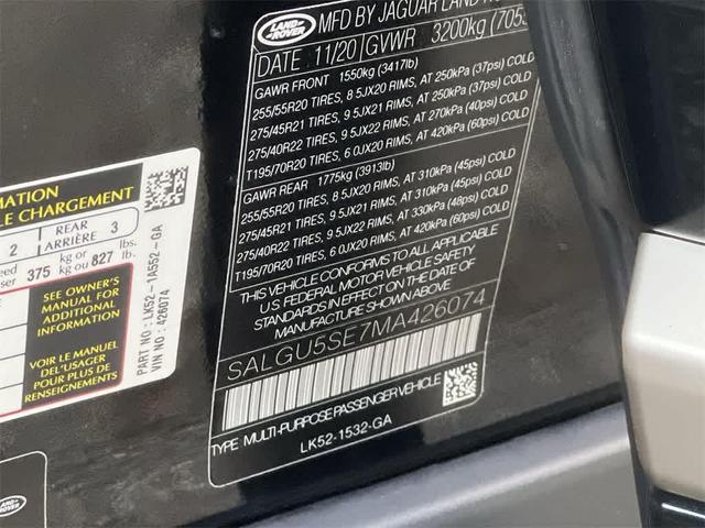 Photo of 2021  Land Rover Range Rover