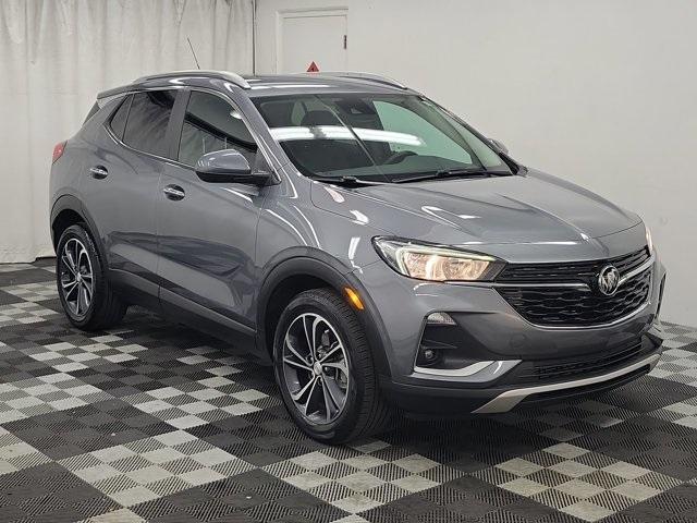Photo of 2022 Satin Steel Metallic Buick Encore GX