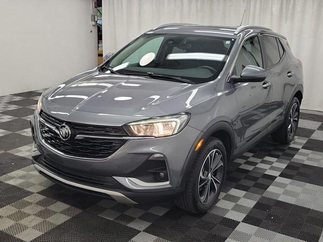 Photo of 2022 Satin Steel Metallic Buick Encore GX