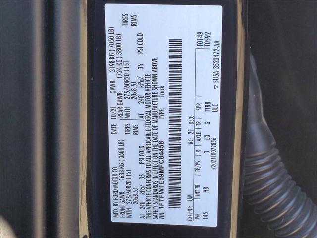 Photo of 2021 Agate Black Metallic Ford F-150