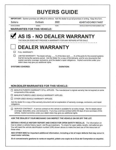 Photo of 2022 Autumn Green Metallic Subaru Outback