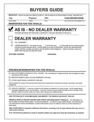 Photo of 2024 Bright White Clearcoat Jeep Wagoneer