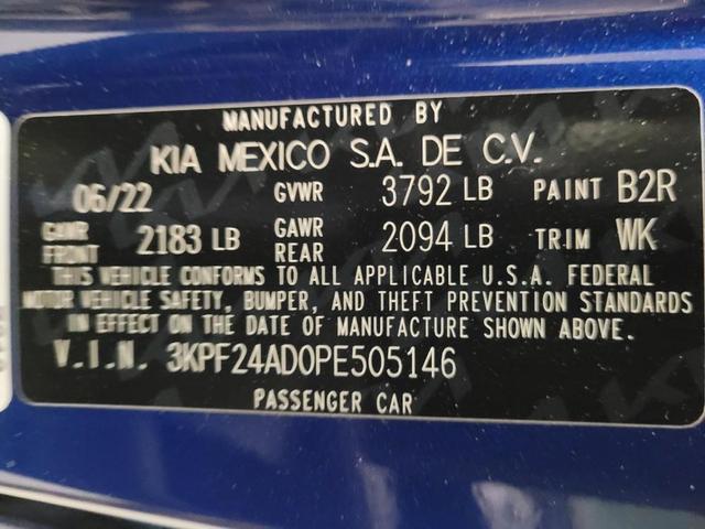 Photo of 2023 Deep Sea Blue Kia Forte