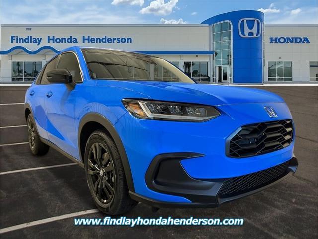 Photo of 2026 Boost Blue Pearl Honda HR-V