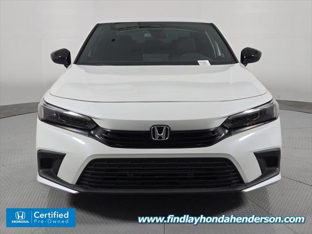 Photo of 2023 Platinum White Honda Civic
