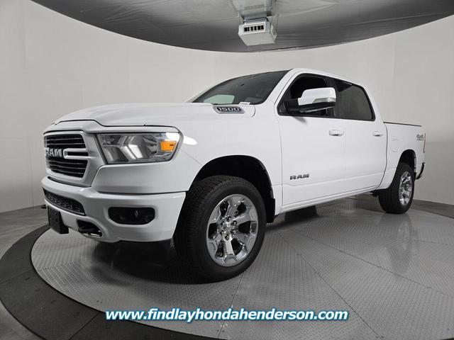 Photo of 2021 Bright White Clearcoat RAM 1500