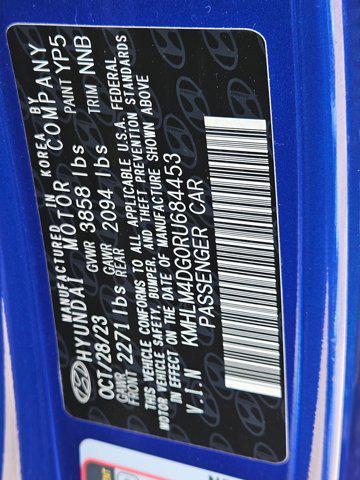 Photo of 2024 Intense Blue Hyundai ELANTRA