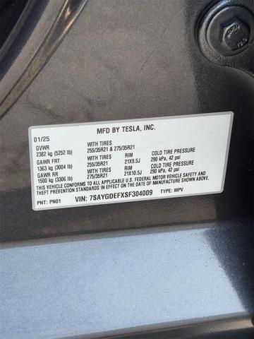 Photo of 2025 Stealth Grey Tesla Model Y