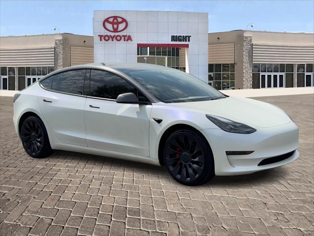 Photo of 2023 Pearl White Multi-Coat Tesla Model 3