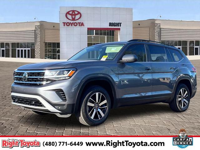 Photo of 2022 Platinum Gray Metallic Volkswagen Atlas