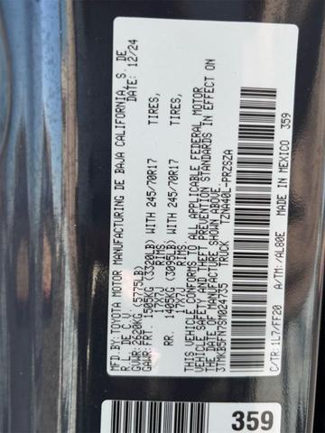 Photo of 2025 01l7 Toyota Tacoma