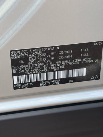 Photo of 2025 01j6 Toyota bZ4X