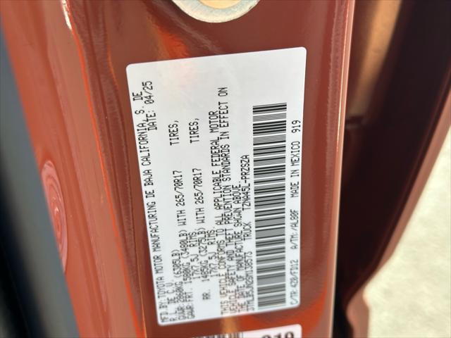 Photo of 2025 04z0 Toyota Tacoma