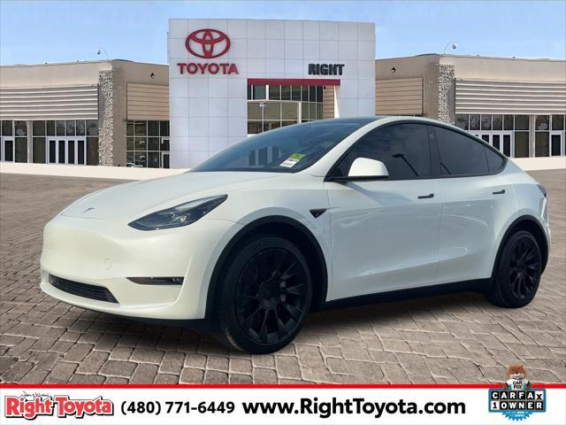 Photo of 2023 Pearl White Multi-Coat Tesla Model Y