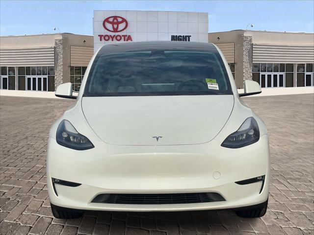 Photo of 2023 Pearl White Multi-Coat Tesla Model Y