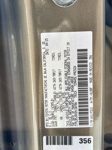 Photo of 2025 Bronze Oxide Toyota Tacoma