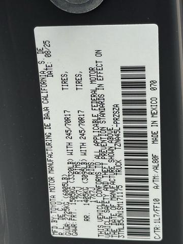 Photo of 2025 01l7 Toyota Tacoma