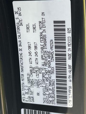 Photo of 2025 01l7 Toyota Tacoma