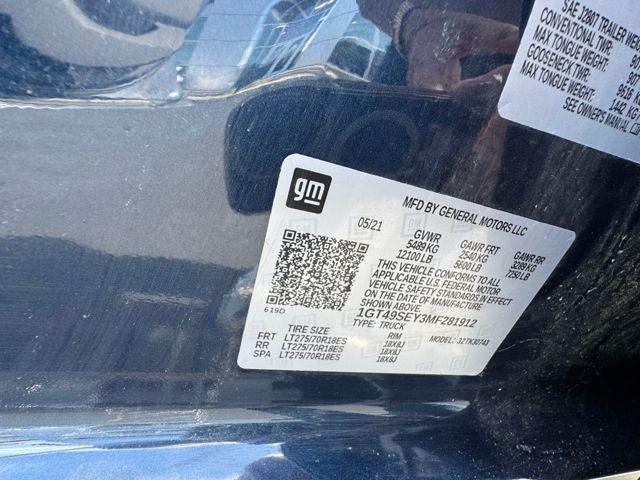 Photo of 2021 Pacific Blue Metallic GMC Sierra 3500