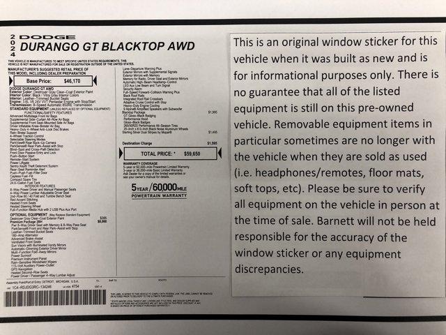 Photo of 2024 Destroyer Gray Clearcoat Dodge Durango