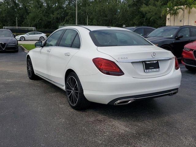 Photo of 2021 White Mercedes-Benz C-Class