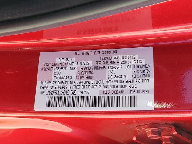 Photo of 2017 Soul Red Crystal Metallic Mazda CX-5