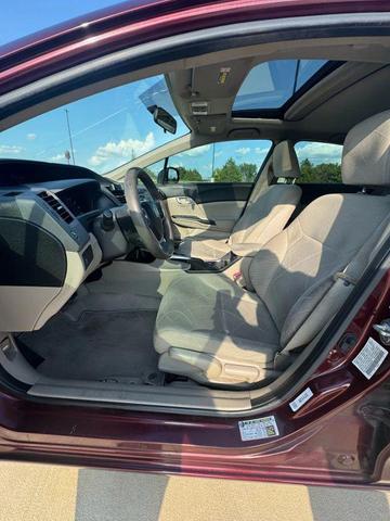 Photo of 2012 Maroon Honda Civic