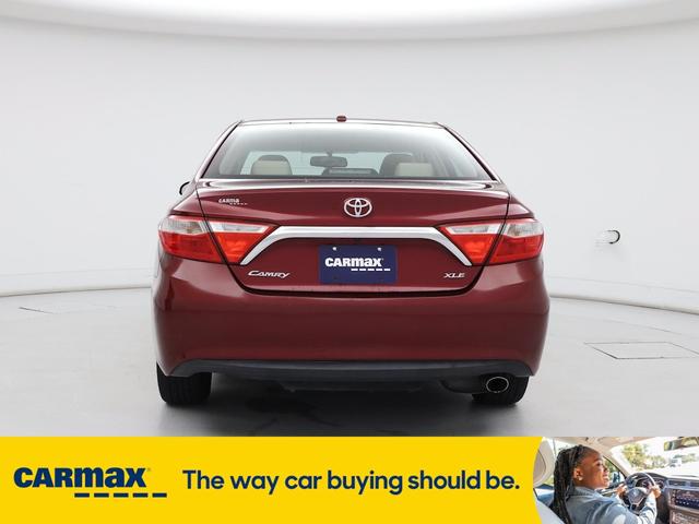Photo of 2016 Burgundy Toyota Camry