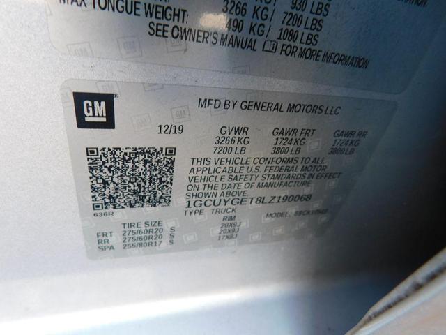Photo of 2020 Silver Ice Metallic Chevrolet Silverado 1500