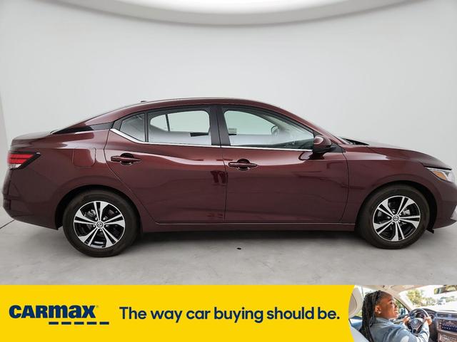 Photo of 2023 Burgundy Nissan Sentra