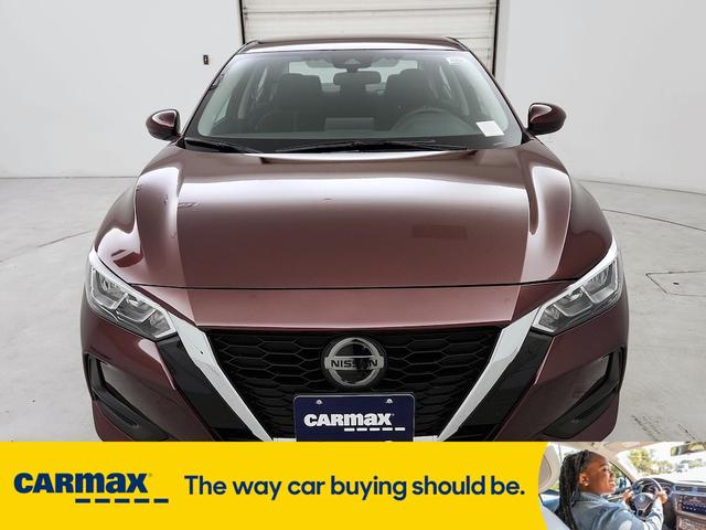 Photo of 2023 Burgundy Nissan Sentra