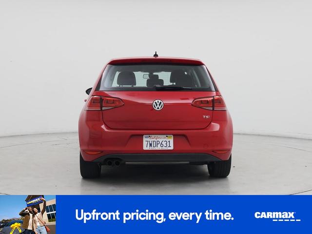 Photo of 2017 Red Volkswagen Golf