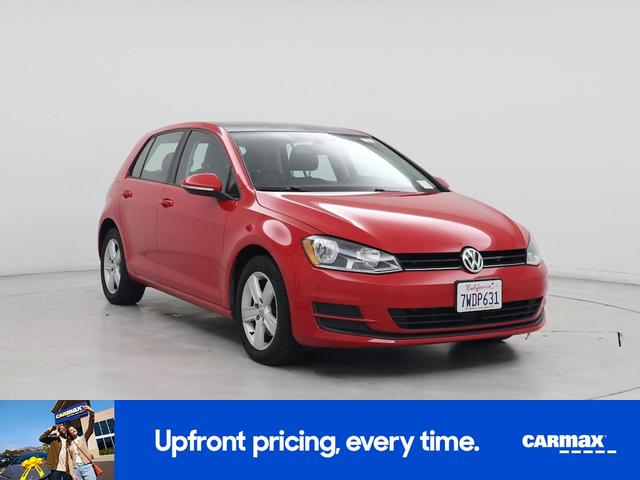 Photo of 2017 Red Volkswagen Golf