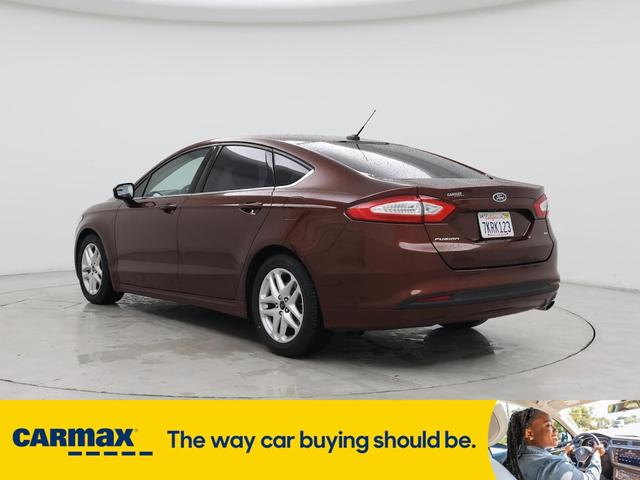Photo of 2015 Burgundy Ford Fusion