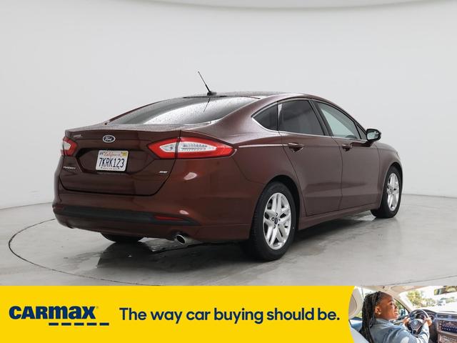 Photo of 2015 Burgundy Ford Fusion