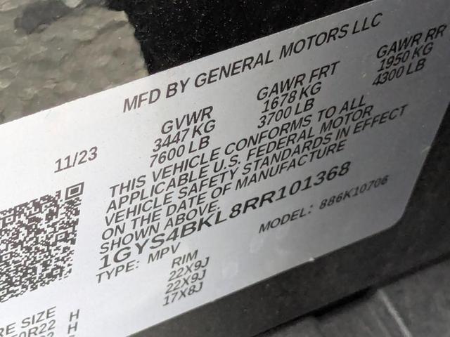 Photo of 2024 Black Cadillac Escalade
