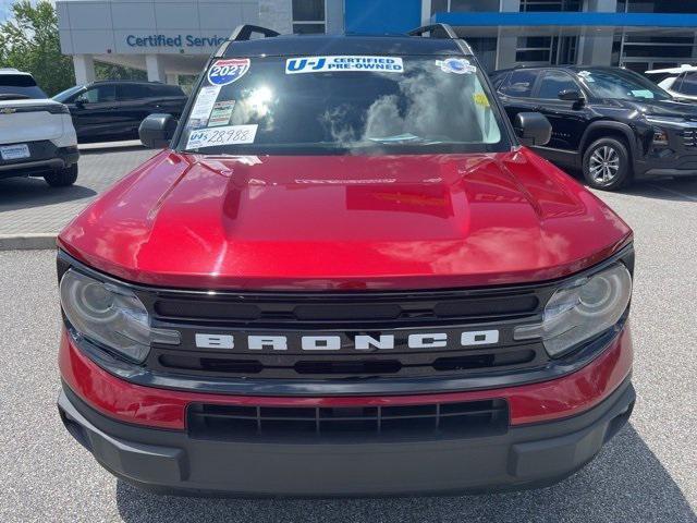 Photo of 2021 Maroon Ford Bronco Sport