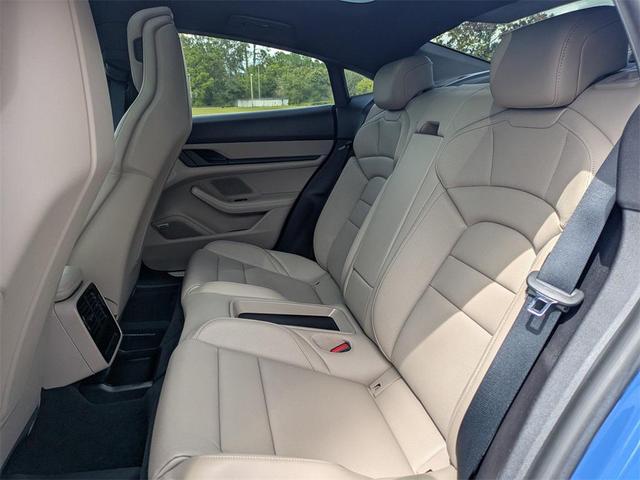 Photo of 2021 Neptune Blue Porsche Taycan