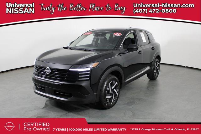 Photo of 2025 Super Black Nissan Kicks