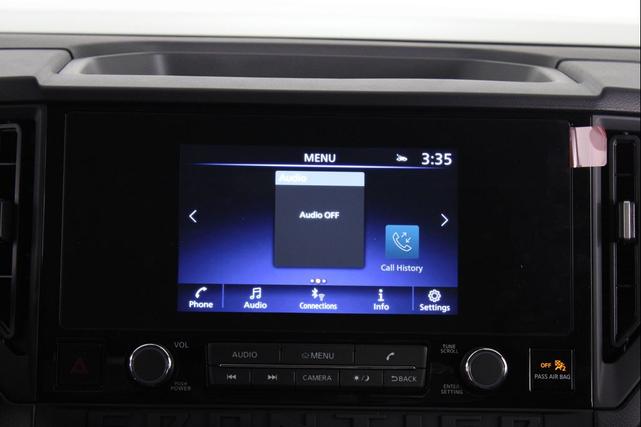 Photo of 2026 Glacier White Nissan Frontier