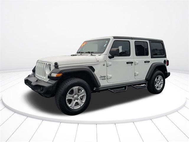 Photo of 2020 Bright White Clearcoat Jeep Wrangler Unlimited